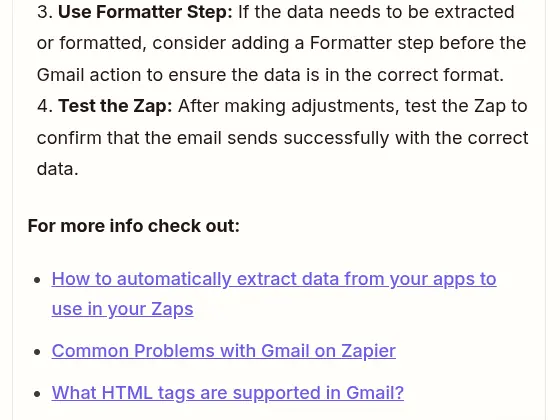 AI-powered diagnostic tab showing error info in Zapier automation editor
